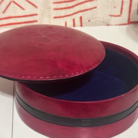 Handmade Tuareg leather Boxe